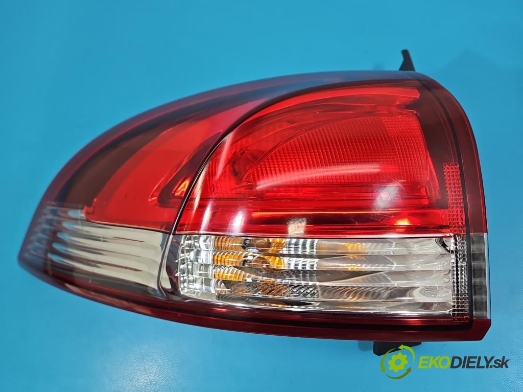 Renault Clio IV 2012-2020 1.5 dci 90 HP manual 66 kW 1461 cm3 5- svetlo / reflektor zadné ľavé blatník 20540748