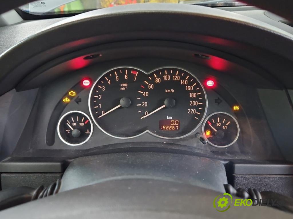 Opel Meriva A 2002-2010 1.4 16V 90 hp manual 66 kW 1364 cm3 5- řídící jednotka motoru 0261208255