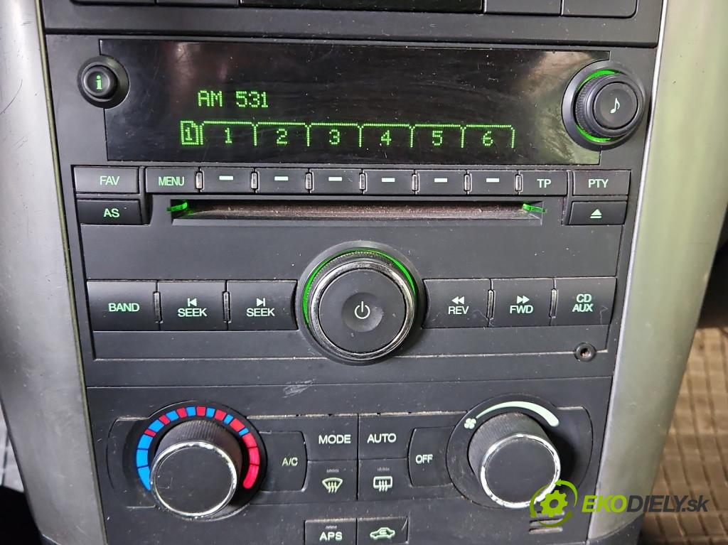 Chevrolet Captiva 2.0 VCDI Z20S1 150 hp manual 110 kW 1991 cm3 5- Radio továrna: 96672509