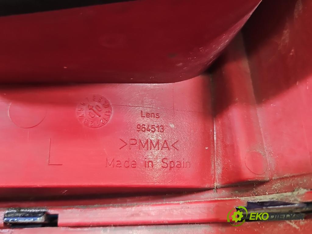 Seat Alhambra I 1996-2010 1.9 tdi 116 hp manual 85 kW 1896 cm3 5- světlo zadní levé blatník: 964517
