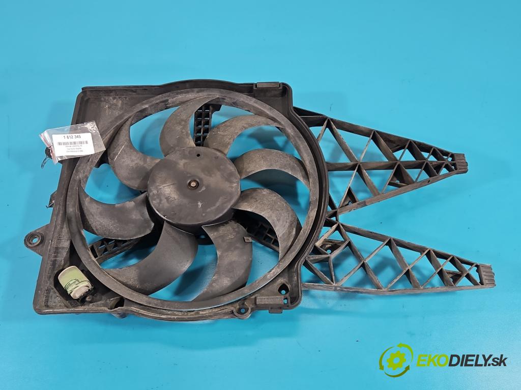 Fiat Punto Grande 1.3d 75 hp manual 55 kW 1248 cm3 3- ventilátor chladič 817300200