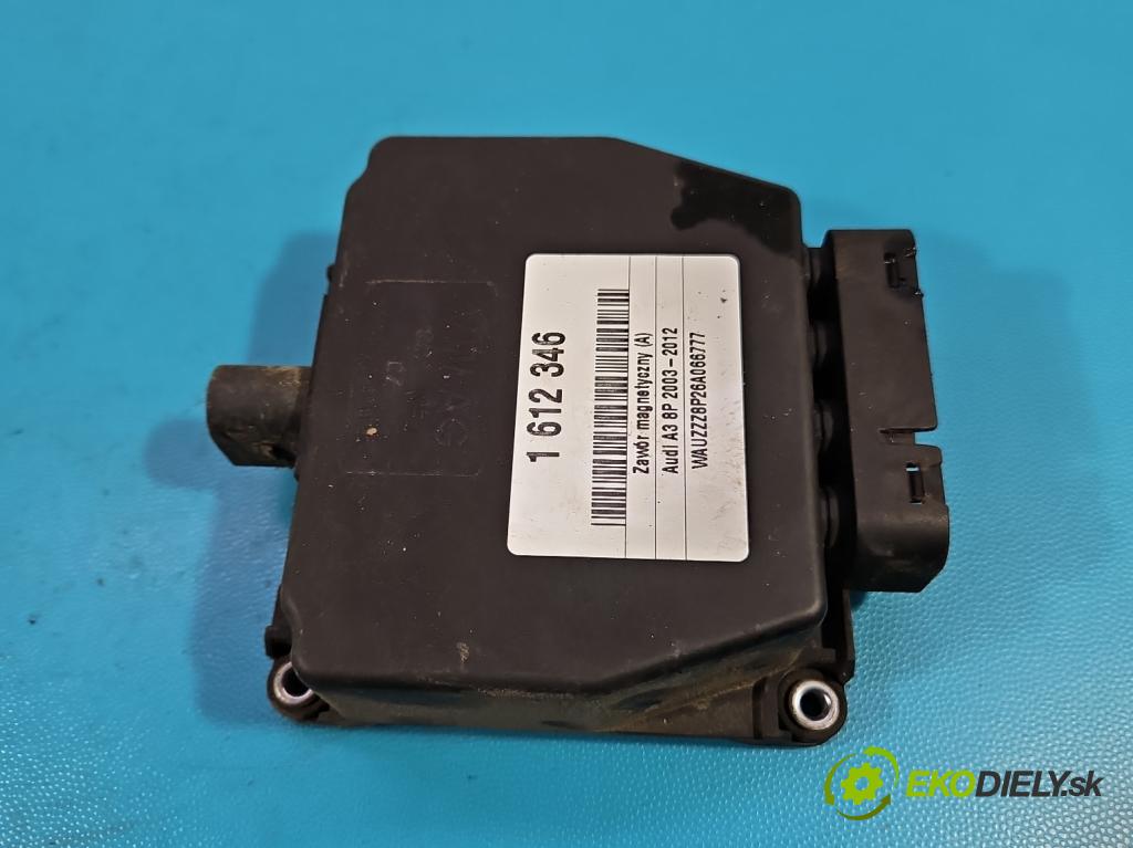 Audi A3 8P 2003-2012 2.0 TDi 140 HP manual 103 kW 1968 cm3 5- ventil magnetické: 6Q0906625 (Ventil ostatné)