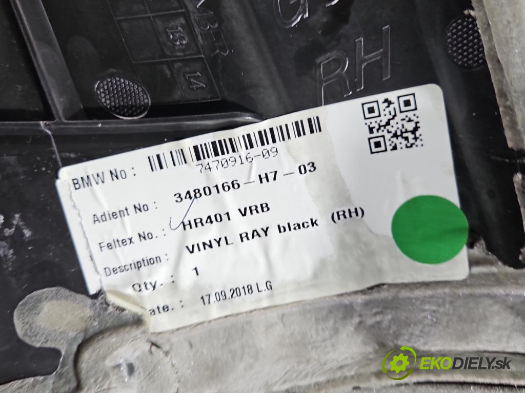 Bmw X3 G01 2017-2024 2.0d 190 hp automatic 140 kW 1995 cm3 5- sedačke: komplet