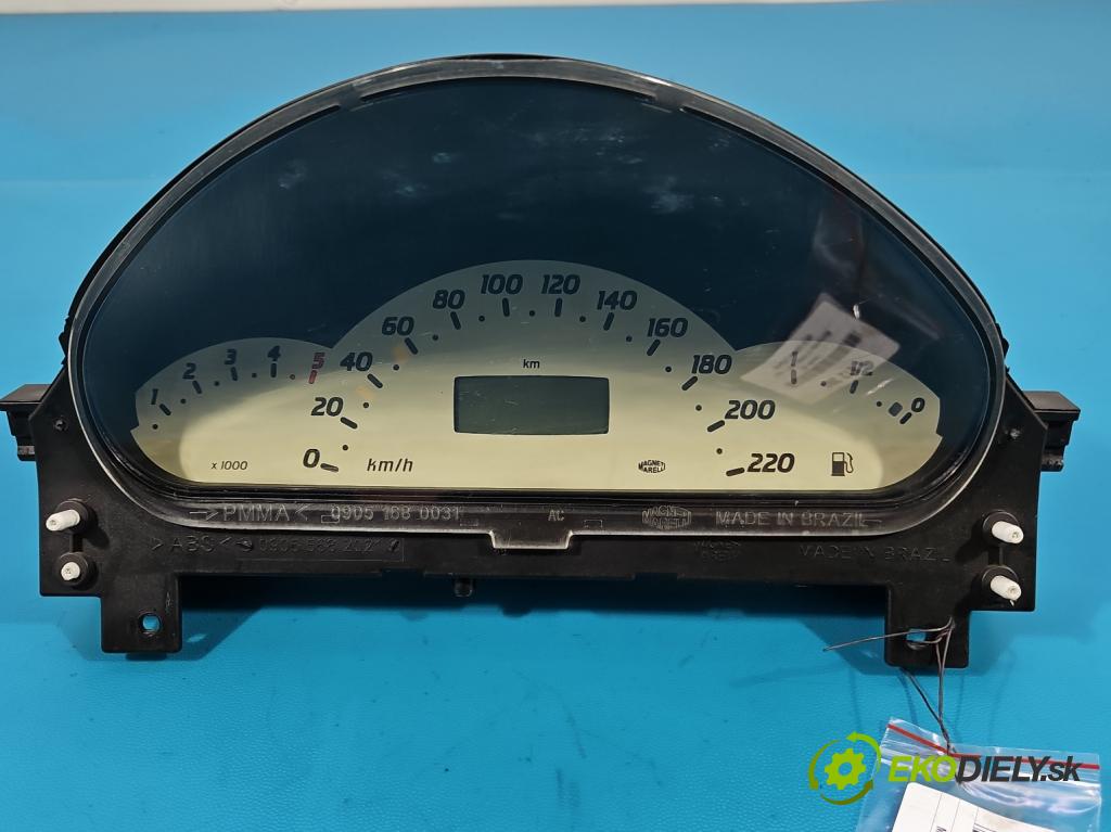 Mercedes A W168 1997-2004 1.7 cdi 95 hp manual 70 kW 1689 cm3 5- Přístrojová deska 09052680091 (Přístrojová deska)