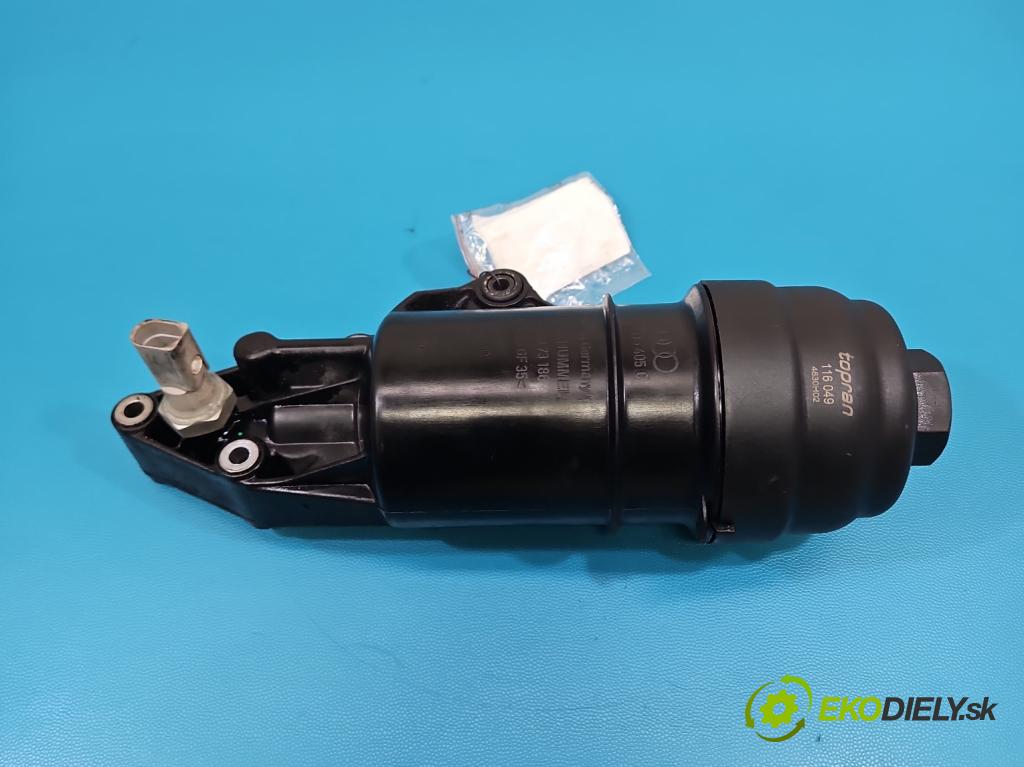Audi A4 B8 2007-2015 3.2 V6 FSI 265KM automatic 195 kW 3197 cm3 4- Základ: filtra olej: 06E115405C (Kryt olejového filtru)
