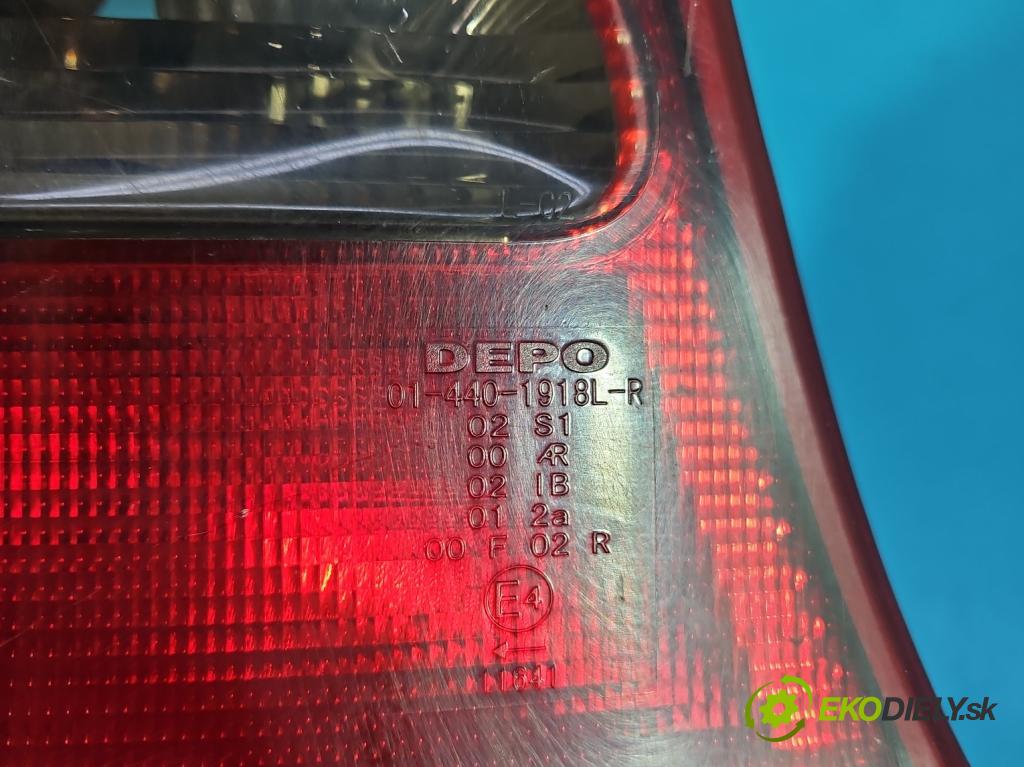 Mercedes A W168 1997-2004 1.7 cdi 95 hp manual 70 kW 1689 cm3 5- světlo zadní levé blatník: 08-440-1918L-B