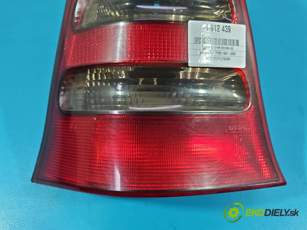 Mercedes A W168 1997-2004 1.7 cdi 95 hp manual 70 kW 1689 cm3 5- světlo zadní levé blatník: 08-440-1918L-B