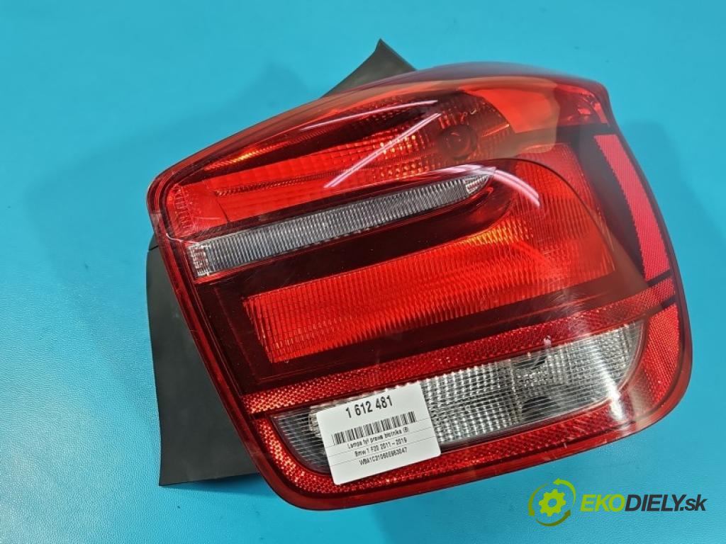 Bmw 1 F20 2011-2019 2.0d 184 hp manual 135 kW 1995 cm3 5- světlo zadní pravé blatník: