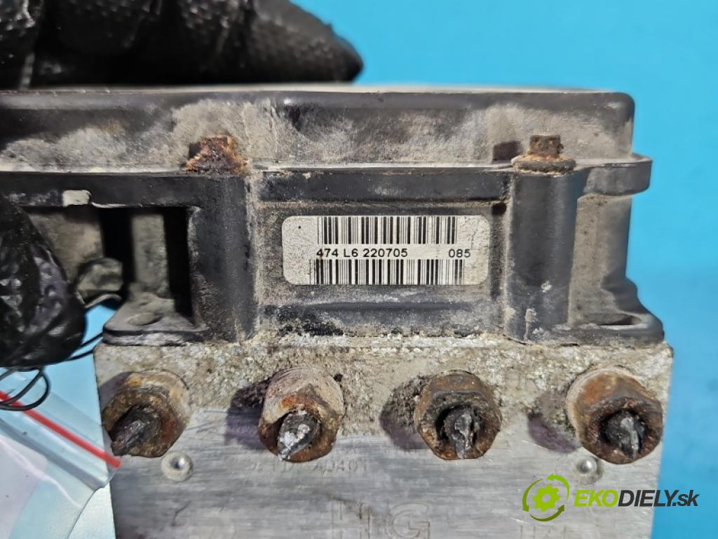 Opel Meriva A 2002-2010 1.4 16V 90 HP manual 66 kW 1364 cm3 5- čerpadlo abs 0265800443 (Pumpa ABS)