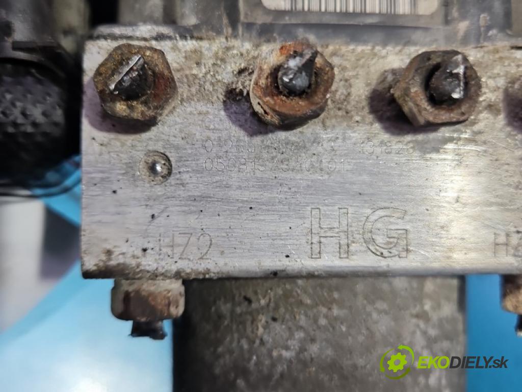 Opel Meriva A 2002-2010 1.4 16V 90 HP manual 66 kW 1364 cm3 5- čerpadlo abs 0265800443 (Pumpa ABS)