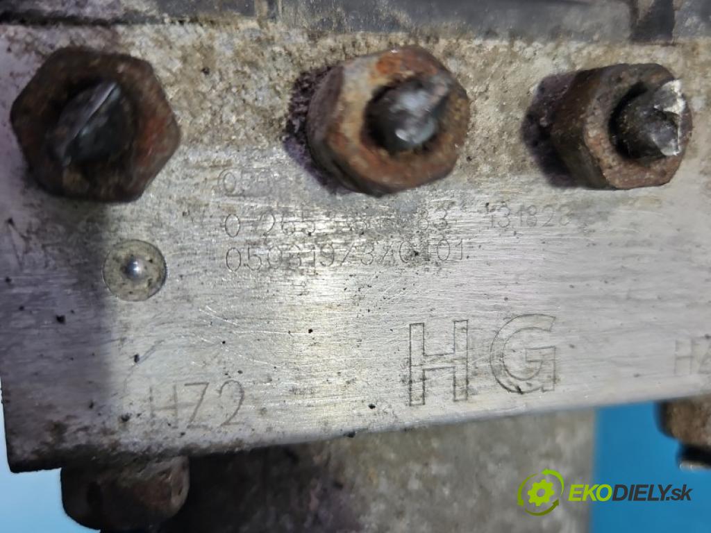 Opel Meriva A 2002-2010 1.4 16V 90 HP manual 66 kW 1364 cm3 5- čerpadlo abs 0265800443 (Pumpa ABS)
