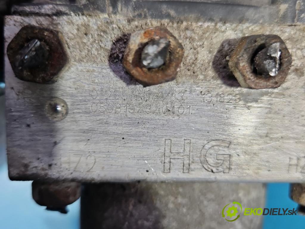 Opel Meriva A 2002-2010 1.4 16V 90 HP manual 66 kW 1364 cm3 5- čerpadlo abs 0265800443 (Pumpa ABS)