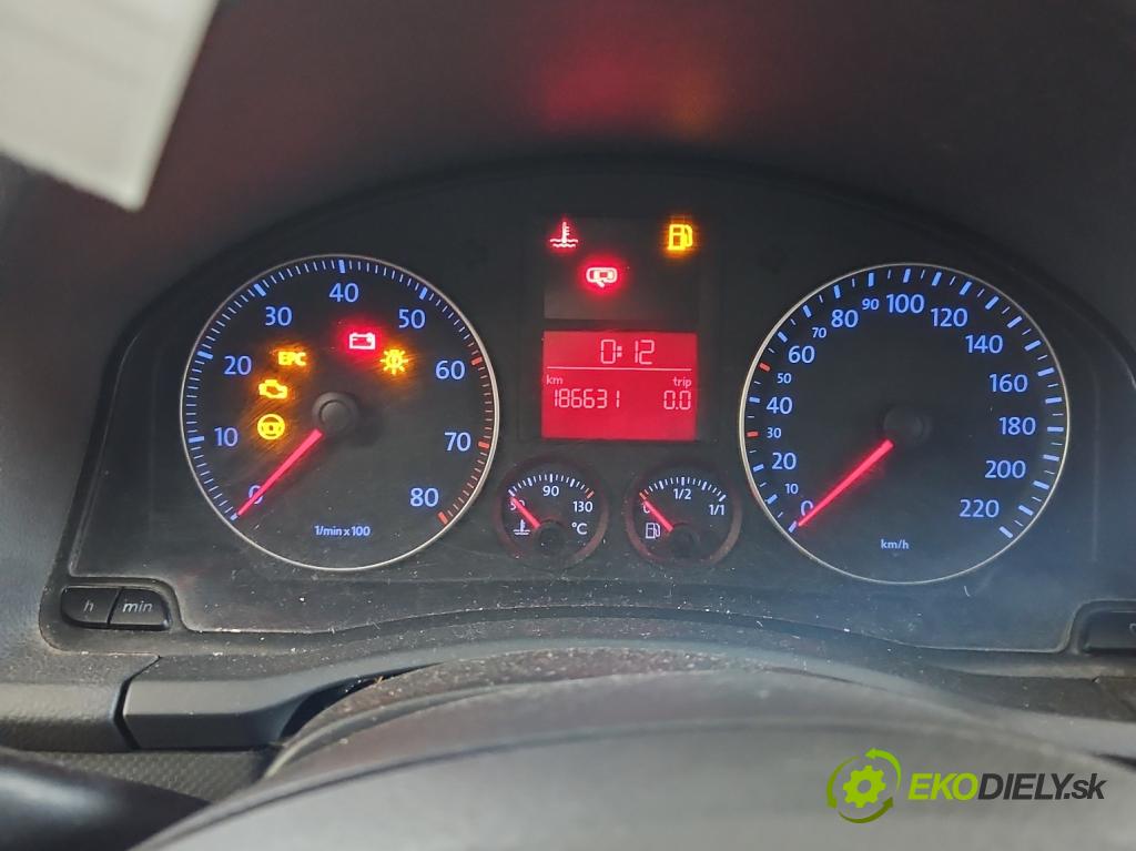 Vw Golf V 2003-2009 1.4 16V 75 hp manual 55 kW 1390 cm3 5- Přístrojová deska V3554110 (Přístrojová deska)