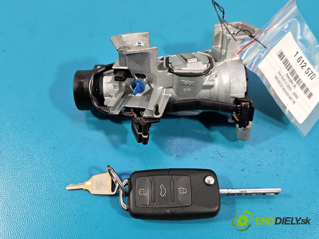 Vw Golf V 2003-2009 1.4 16V 75 hp manual 55 kW 1390 cm3 5- spínací skříňka 1K0905865 (Spínací skříňka)