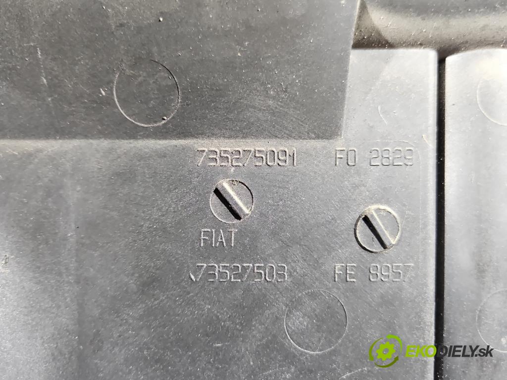Fiat Punto II 1999-2010 1.2 16V 80 hp manual 59 kW 1242 cm3 3- obal filtra vzduchu 735275091 (Kryt vzduchového filtru)