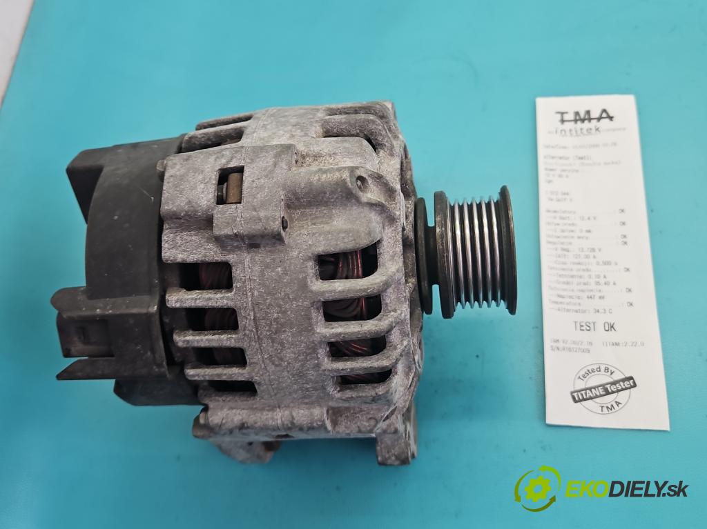 Vw Golf V 2003-2009 1.4 16V 75 hp manual 55 kW 1390 cm3 5- Alternator 036903024L (Alternátor)