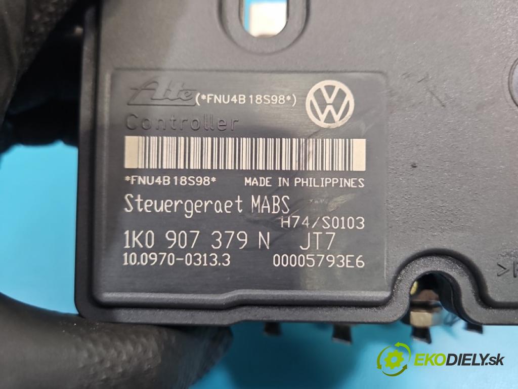 Vw Golf V 2003-2009 1.4 16V 75 HP manual 55 kW 1390 cm3 5- čerpadlo abs 1K0907379N (Pumpa ABS)