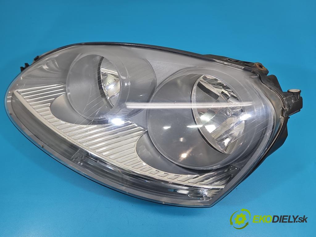 Vw Golf V 2003-2009 1.4 16V 75 HP manual 55 kW 1390 cm3 5- Reflektor: ľavý 1K6941005A (Kľučka dverí ostatné)