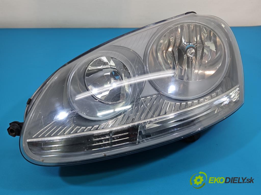Vw Golf V 2003-2009 1.4 16V 75 HP manual 55 kW 1390 cm3 5- Reflektor: ľavý 1K6941005A (Kľučka dverí ostatné)