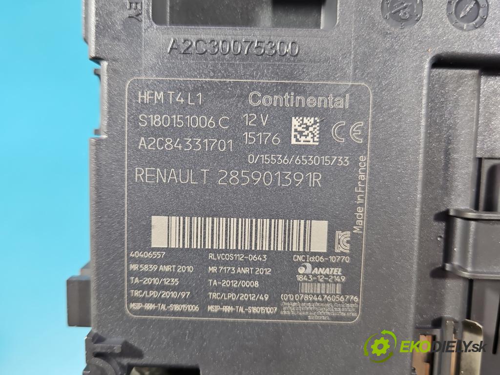 Renault Clio IV 2012-2020 1.5 dci 90 HP manual 66 kW 1461 cm3 5- riadiaca jednotka motora 0281030439