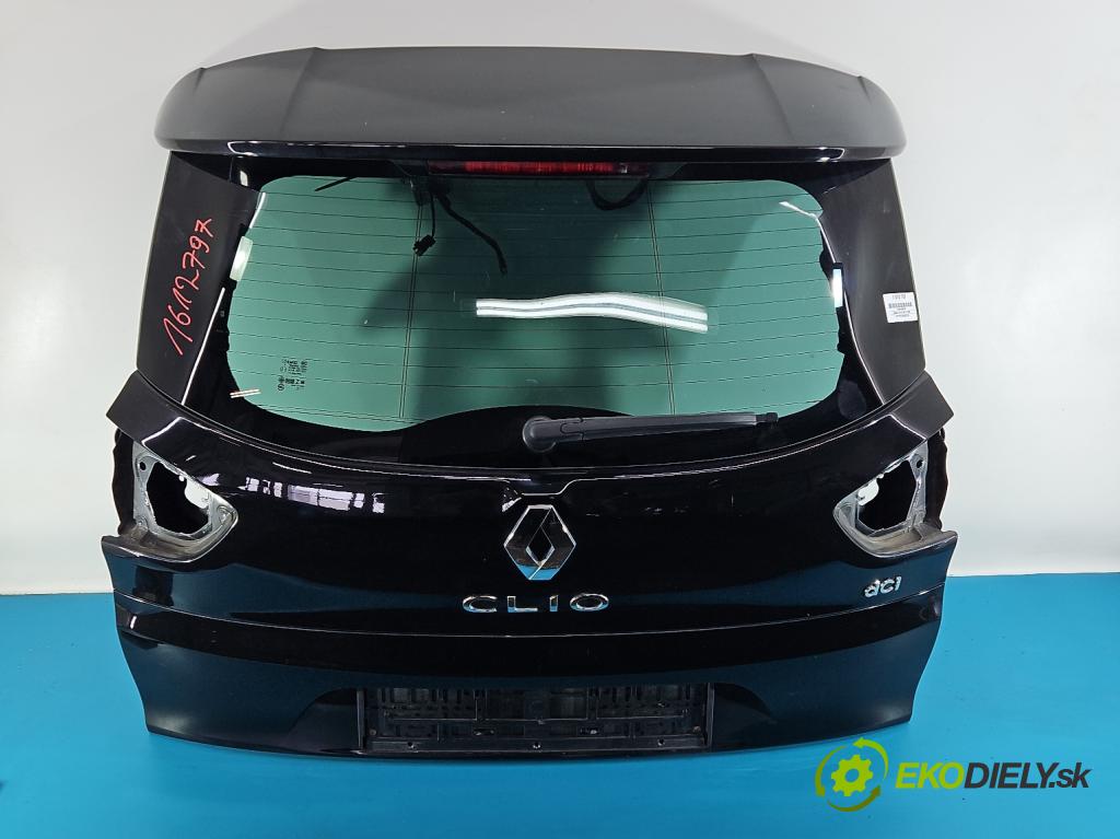 Renault Clio IV 2012-2020 1.5 dci 90 hp manual 66 kW 1461 cm3 5- zadní kufrové dveře  (Zadní kapota (kufr))
