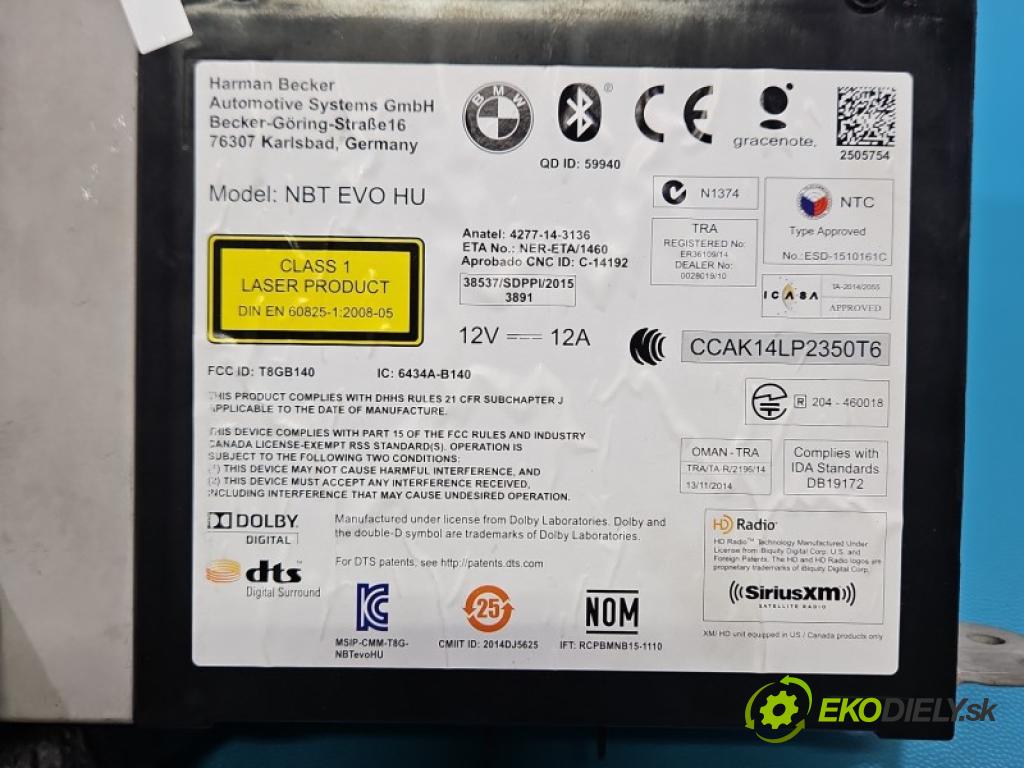 Bmw X3 G01 2017-2024 2.0d 190 hp automatic 140 kW 1995 cm3 5- Navigace: čtečka 8736163