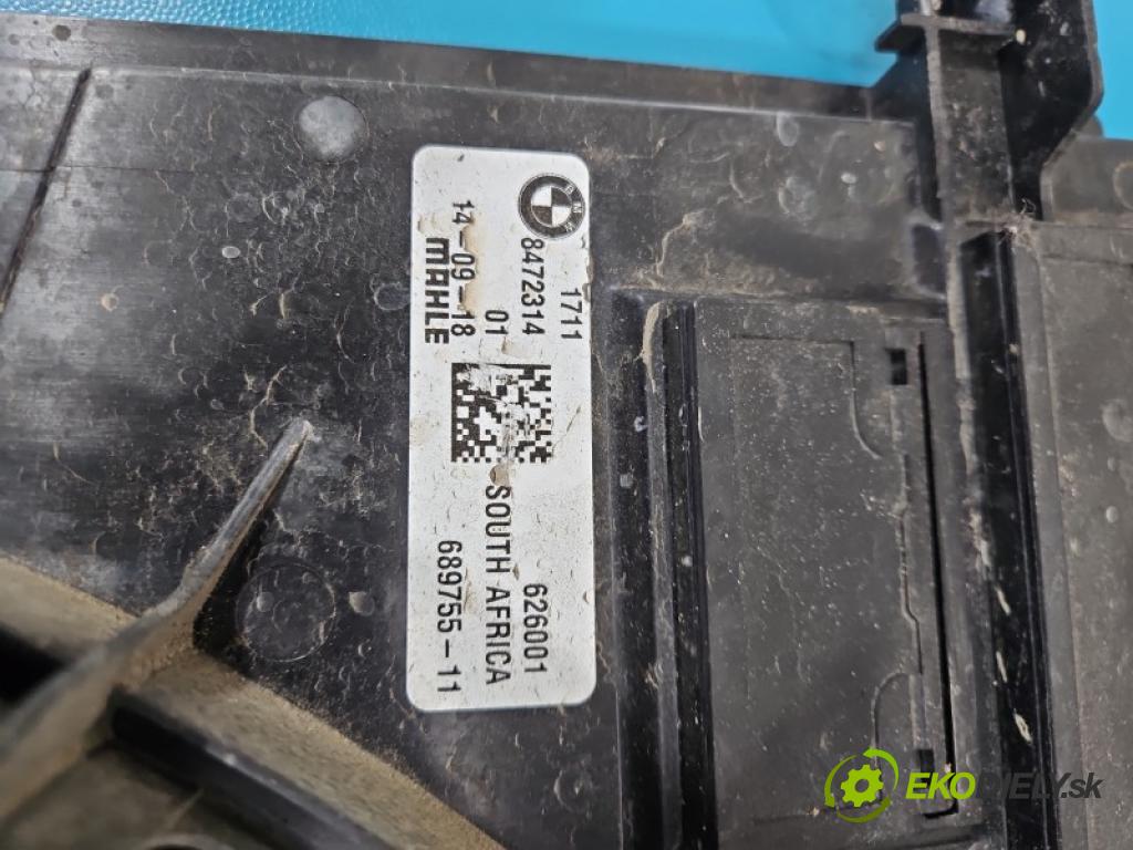 Bmw X3 G01 2017-2024 2.0d 190 hp automatic 140 kW 1995 cm3 5- ventilátor chladič 8686170