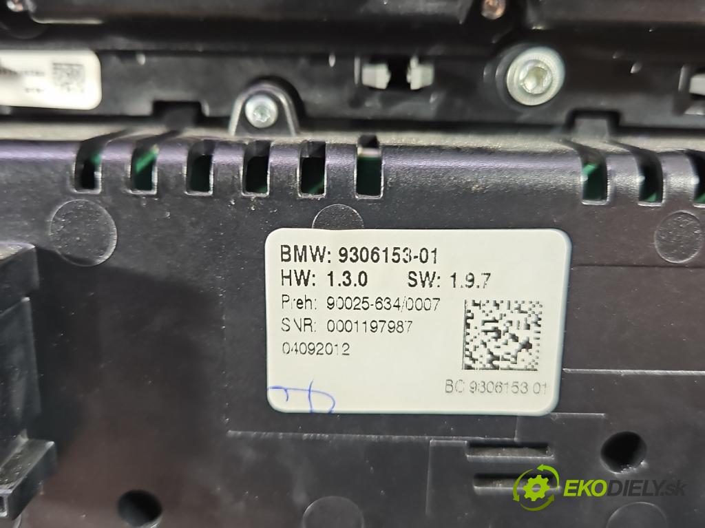 Bmw 5 F10 2010-2017 2.0d 218 HP automatic 160 kW 1995 cm3 5- panel kúrenia 9306153