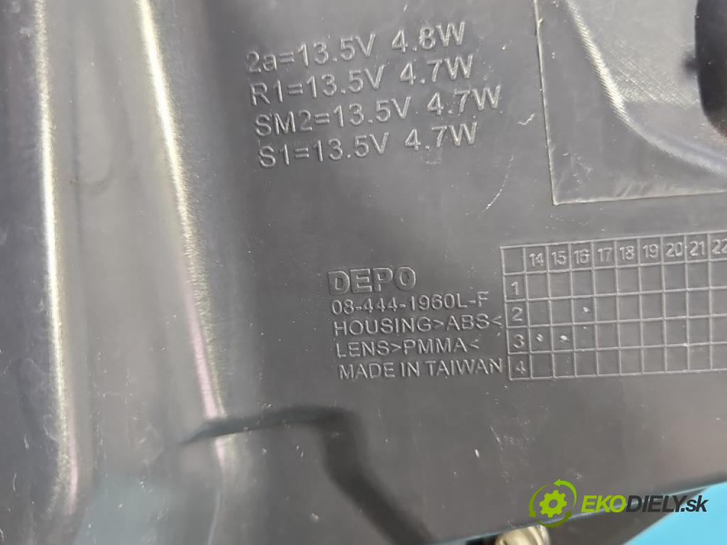Bmw 5 F10 2010-2017 2.0d 218 hp automatic 160 kW 1995 cm3 5- světlo zadní levé blatník: