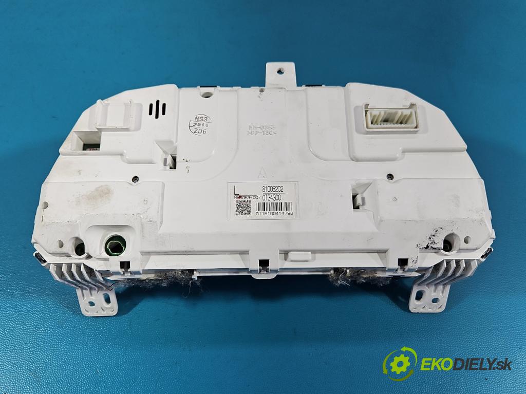Citroen C-Crosser 2007-2012 2.2 hdi 156 hp automatic 115 kW 2179 cm3 5- Přístrojová deska 8100B202 (Přístrojová deska)