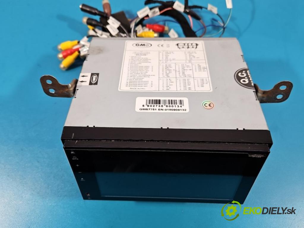 Citroen C-Crosser 2007-2012 2.2 hdi 156 hp automatic 115 kW 2179 cm3 5- Radio GMS7751