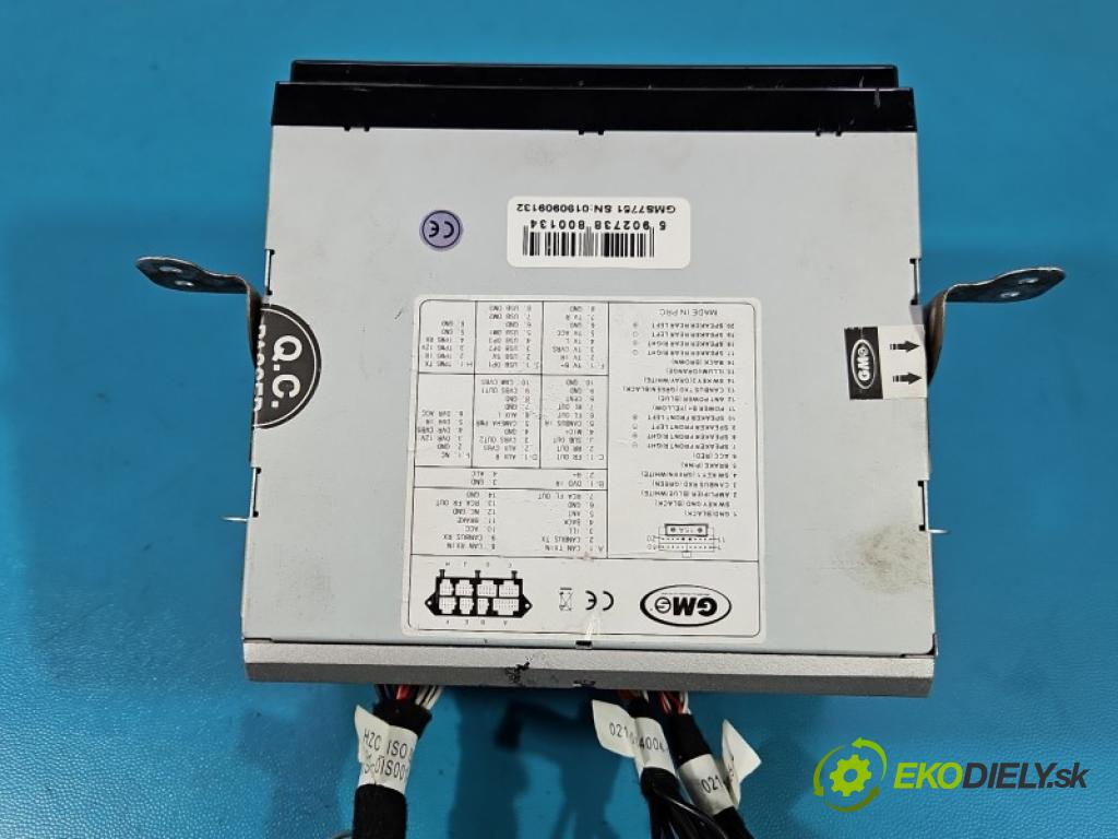 Citroen C-Crosser 2007-2012 2.2 hdi 156 hp automatic 115 kW 2179 cm3 5- Radio GMS7751