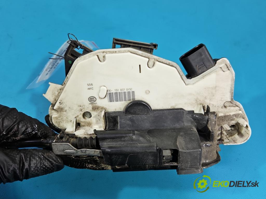 Skoda Citigo 2011-2019 1.0 MPI 60 HP manual 44 kW 999 cm3 3- zámok predné ľavý 15G-1S1837015C