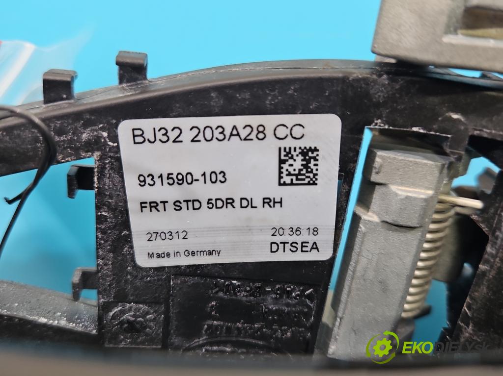 Land rover Range Rover Evoque I 2011-2018 2.0 241KM automatic 177 kW 1999 cm3 5- klika přední pravé BJ32-224N02 (Klika dveří ostatní)