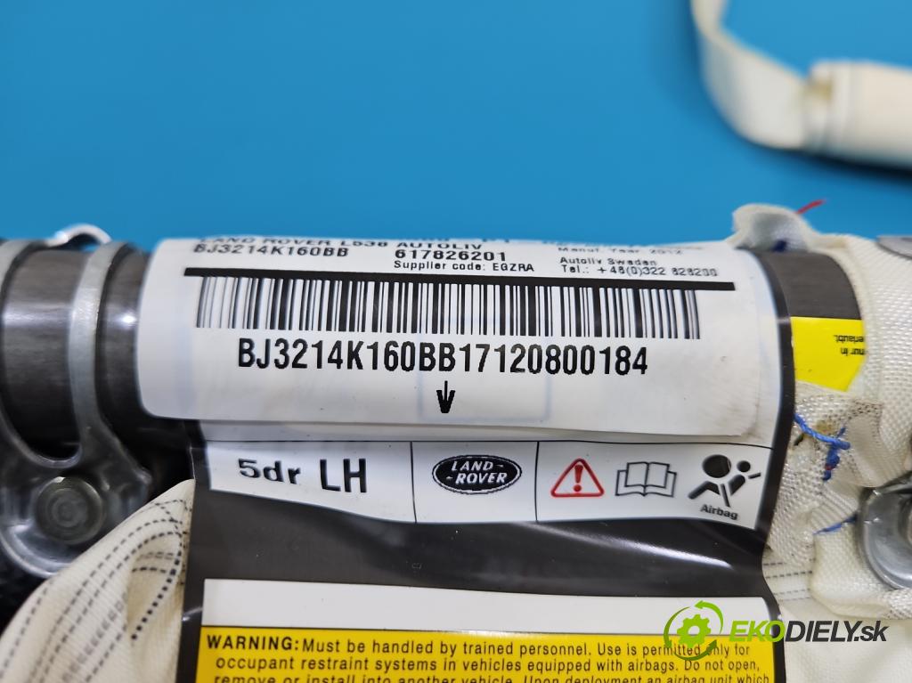 Land rover Range Rover Evoque I 2011-2018 2.0 241KM automatic 177 kW 1999 cm3 5- clona ľavé 0589-P1-000084
