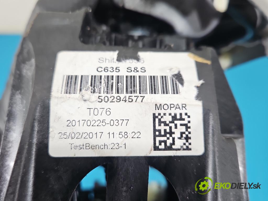 Fiat Tipo II 2015- 1.4 T 120 HP manual 88 kW 1368 cm3 5- Páka: Změny: stupeň,rýchlosť 50294577 (Rýchlostná páka (kulisa))