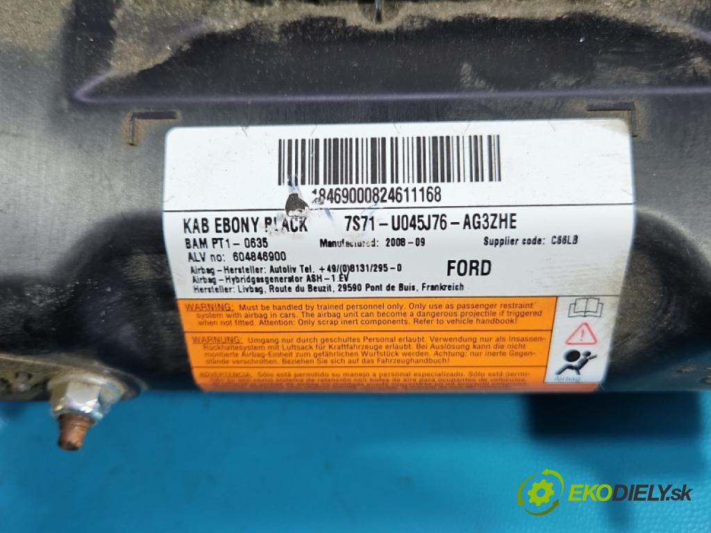 Ford Mondeo Mk4 2007-2014 2.0 tdci 140 hp manual 103 kW 1997 cm3 5- Polštář: vzduch: 604846900
