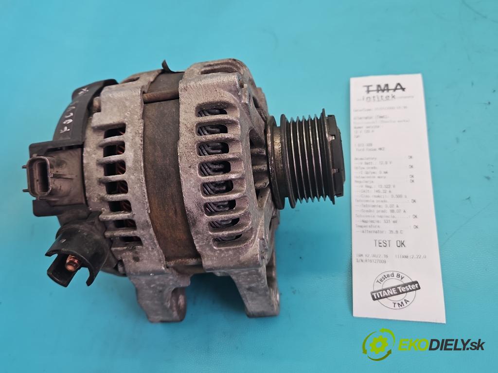 Ford Focus Mk2 2004-2011 1.6 tdci 109 hp manual 80 kW 1560 cm3 5- Alternator  (Alternátor)