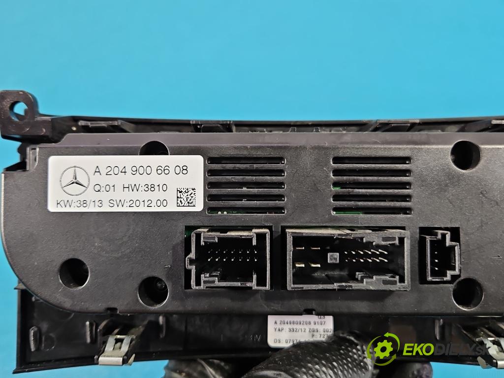 Mercedes C W204 2007-2014 2.2 CDI 136 HP automatic 100 kW 2148 cm3 4- panel kúrenia A2046809208