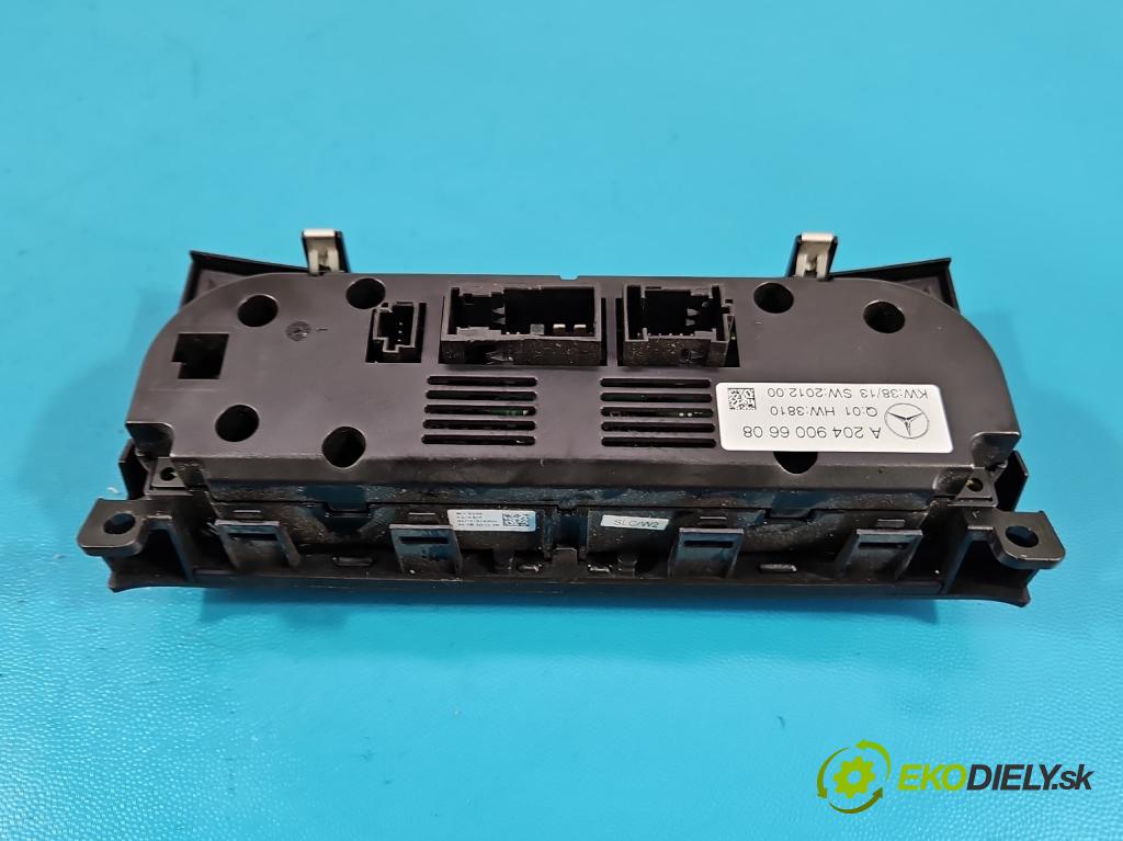 Mercedes C W204 2007-2014 2.2 CDI 136 HP automatic 100 kW 2148 cm3 4- panel kúrenia A2046809208
