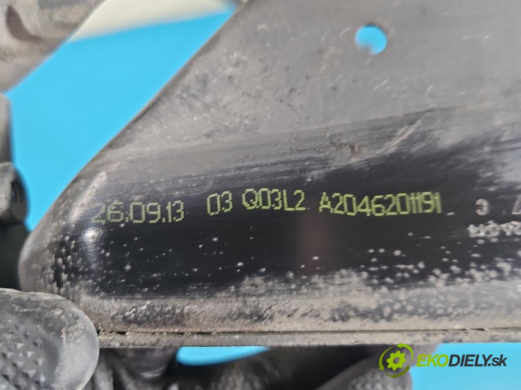 Mercedes C W204 2007-2014 2.2 CDI 136hp automatic 100 kW 2148 cm3 4- stěna přední A2046201191 (Přední výztuha)