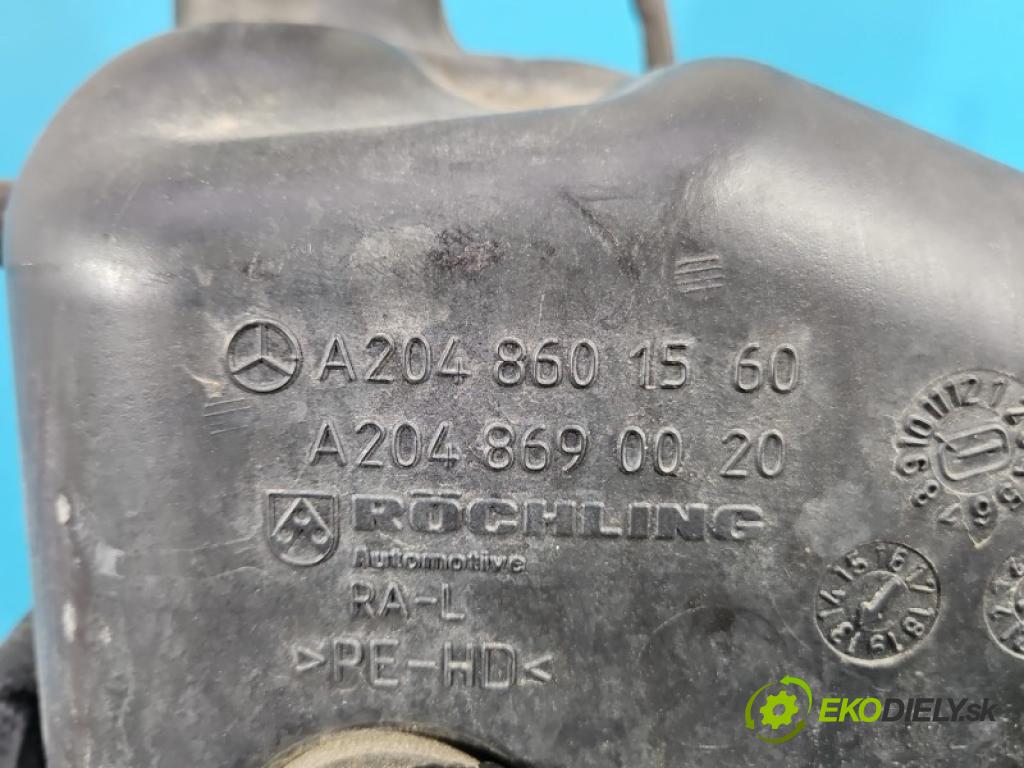 Mercedes C W204 2007-2014 2.2 CDI 136hp automatic 100 kW 2148 cm3 4- nádržka tekutina: ostřikovačů A2048601560