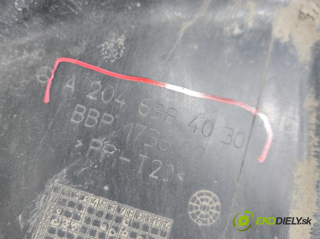 Mercedes C W204 2007-2014 2.2 CDI 136 HP automatic 100 kW 2148 cm3 4- Blatník: predné pravé A2046984030