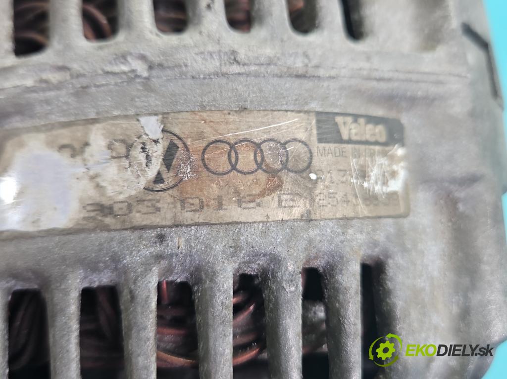 Audi A4 B5 1994-2001 1.6 8V 101 HP manual 74 kW 1595 cm3 4- Alternator 06B903016E (Alternátor)