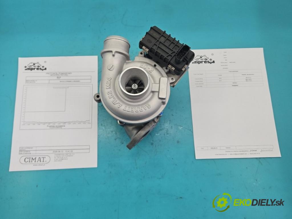 Citroen C-Crosser 2007-2012 2.2 hdi 156 hp automatic 115 kW 2179 cm3 5- Turbodmychadlo repasováno 769674-4