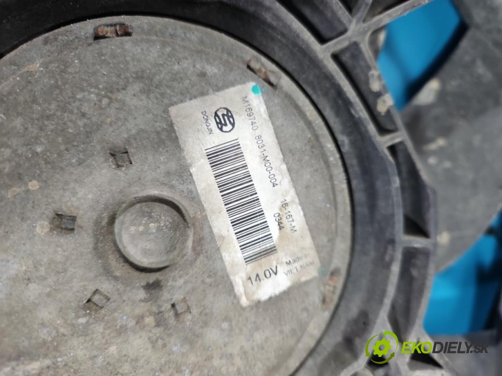 Skoda Citigo 2011-2019 1.0 MPI 60 hp manual 44 kW 999 cm3 3- ventilátor chladič 1SB121205