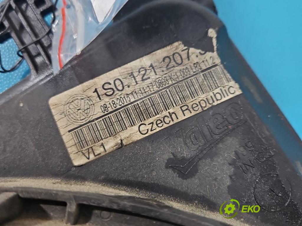 Skoda Citigo 2011-2019 1.0 MPI 60 hp manual 44 kW 999 cm3 3- ventilátor chladič 1SB121205
