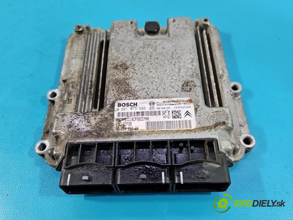 Citroen C-Crosser 2007-2012 2.2 hdi 156 HP automatic 115 kW 2179 cm3 5- riadiaca jednotka motora 0281013666