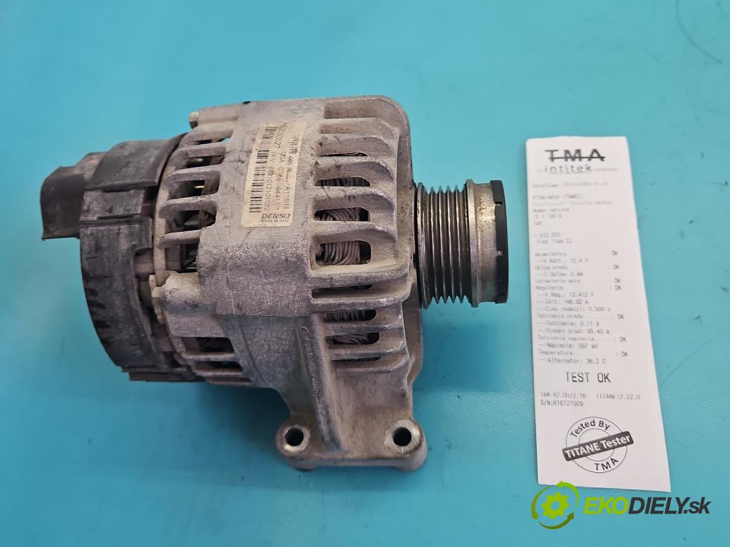 Fiat Tipo II 2015- 1.4 T 120 hp manual 88 kW 1368 cm3 5- Alternator 52003527 (Alternátor)
