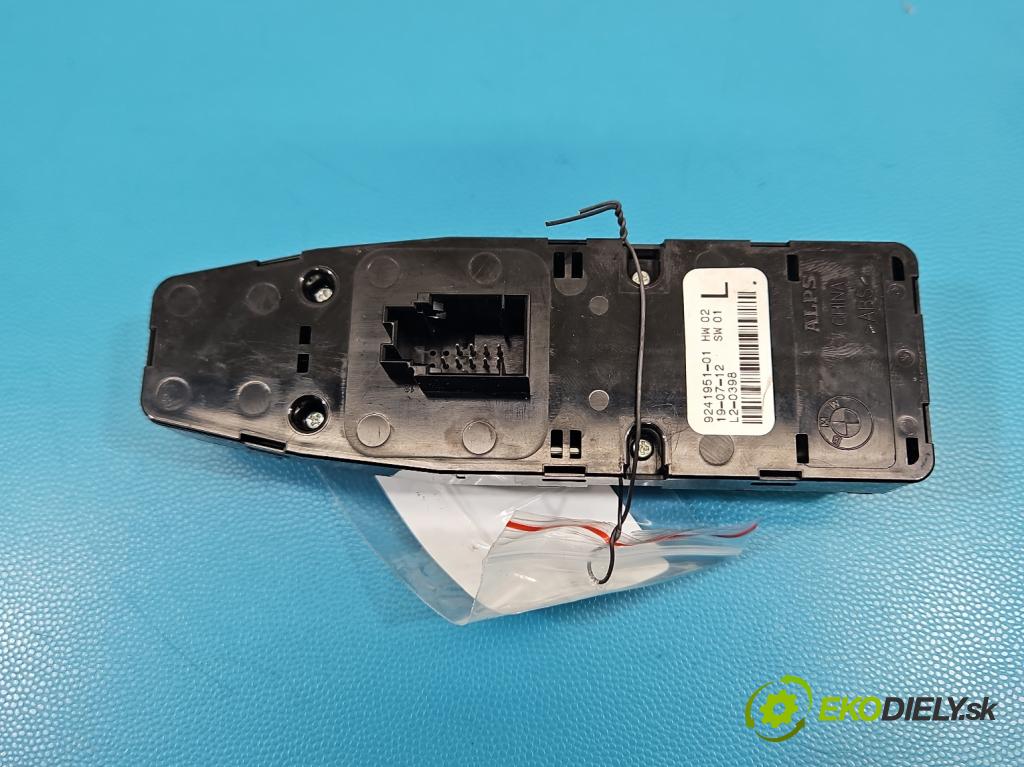 Bmw 5 F10 2010-2017 2.0d 218 hp automatic 160 kW 1995 cm3 5- Přepínač oken zpětných zrcátek 9241951